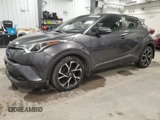 2019 Toyota C-HR XLE with VIN JTNKHMBX0K1035830, listed as a Copart auction lot 52561095 with 98,412 mi miles and Clean Title. Bid and sale history available at carsss.com. Image 1.