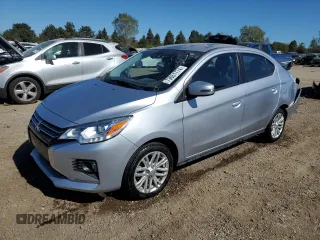 2023 Mitsubishi Mirage SE z VIN ML32FVFJ8PHF06553, wystawiony jako Copart lot #73651774 z przebiegiem 17 787 mil mil oraz Szkoda całkowita • Salvage title. Historia ofert i sprzedaży dostępna na DreamBid. Obrazek 1.