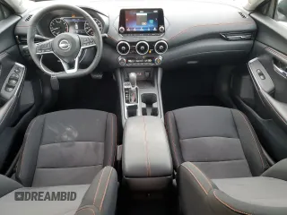 2025 Nissan Sentra SR with VIN 3N1AB8DV3SY246281, listed as a Copart auction lot 42156675 with 668 mi miles and Salvage Title. Bid and sale history available at DreamBid. Image 8.