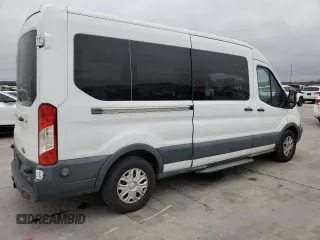 2016 Ford Transit XL with VIN 1FBAX2CG7GKA14016, listed as a Copart auction lot 44897275 with 210,780 mi miles and Clean title. Bid and sale history available at DreamBid. Image 3.