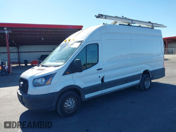 2021 Ford Transit Cargo with VIN 1FTBF4X82MKA74167, listed as a IAAI auction lot 40415831 with 63,943 mi miles and . Bid and sale history available at DreamBid. Image 18.