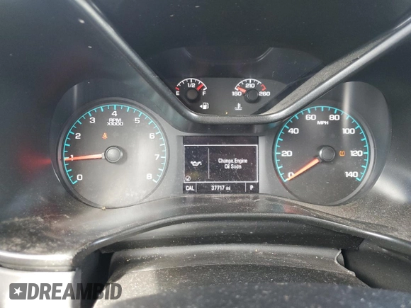 2022 Chevrolet Colorado 2WD LT with VIN 1GCHSCEA0N1289673, listed as a Copart auction lot 54696995 with 37,717 mi miles and Clean Title. Bid and sale history available at carsss.com. Image 9.
