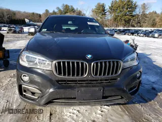 2017 BMW X6 xDrive35i with VIN 5UXKU2C30H0X47588, listed as a Copart auction lot 44593965 with 113,385 mi miles and Salvage Title. Bid and sale history available at carsss.com. Image 5.
