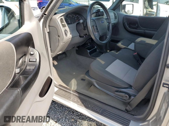 2010 Ford Ranger XL with VIN 1FTKR1AD4APA44985, listed as a Copart auction lot 59517295 with 57,541 mi miles and Salvage title. Bid and sale history available at DreamBid. Image 8.