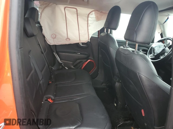 2016 Jeep Renegade Trailhawk with VIN ZACCJBCT5GPD16946, listed as a Copart auction lot 58856285 with Not provided miles and Salvage title. Bid and sale history available at DreamBid. Image 11.