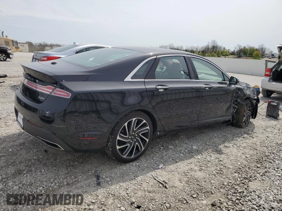 2020 Lincoln MKZ Hybrid Reserve with VIN 3LN6L5LU8LR611648, listed as a Copart auction lot 53107155 with 22,485 mi miles and Salvage title. Bid and sale history available at DreamBid. Image 3.