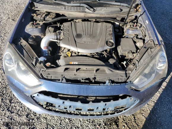 2015 Hyundai Genesis Coupe 3.8L Ultimate with VIN KMHHU6KJ3FU125278, listed as a Copart auction lot 86312324 with 119,564 mi miles and Clean Title. Bid and sale history available at carsss.com. Image 11.