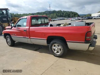 1997 Dodge Ram 1500 with VIN 1B7HC16Z7VJ503998, listed as a Copart auction lot 72704674 with 0 mi miles and Salvage Title. Bid and sale history available at carsss.com. Image 2.