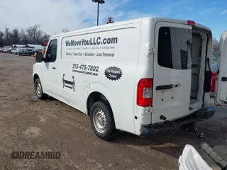 2013 Nissan NV S with VIN 1N6BF0KM9DN101101, listed as a IAAI auction lot 41384511 with 232,485 mi miles. Bid and sale history available at carsss.com. Image 3.