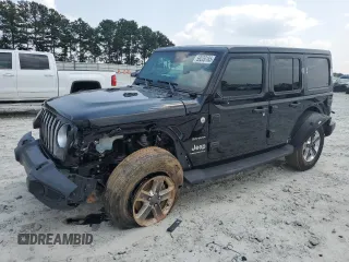 2023 Jeep Wrangler High Altitude z VIN 1C4HJXEN6PW576356, wystawiony jako Copart lot #59220185 z przebiegiem 31 157 mil mil oraz Szkoda całkowita • Salvage title. Historia ofert i sprzedaży dostępna na DreamBid. Obrazek 1.