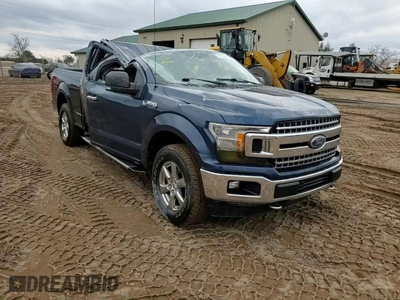 2018 Ford F-150 XL with VIN 1FTFX1E57JFE75983, listed as a Copart auction lot 52619685 with 184,124 mi miles and Clean title. Bid and sale history available at DreamBid. Image 13.