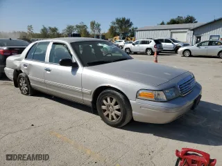 2006 Ford Crown Victoria LX with VIN 2FAFP74W36X129167, listed as a Copart auction lot 75658254 with 172,789 mi miles and Salvage Title. Bid and sale history available at carsss.com. Image 4.
