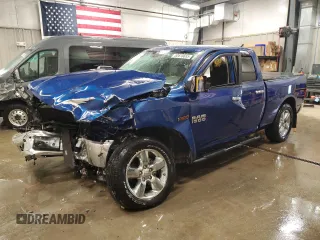 2018 Ram 1500 SLT z VIN 1C6RR7GM3JS308498, wystawiony jako Copart lot #52870655 z przebiegiem 44 740 mil mil oraz Szkoda całkowita • Salvage title. Historia ofert i sprzedaży dostępna na DreamBid. Obrazek 1.