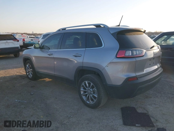 2019 Jeep Cherokee Latitude Plus with VIN 1C4PJLLB7KD128600, listed as a IAAI auction lot 41762380 with 44,740 mi miles. Bid and sale history available at carsss.com. Image 3.