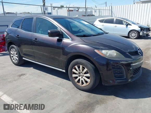 2010 Mazda CX-7 Sport with VIN JM3ER2WM3A0342696, listed as a IAAI auction lot 42024862 with 257,564 mi miles. Bid and sale history available at carsss.com. Image 1.