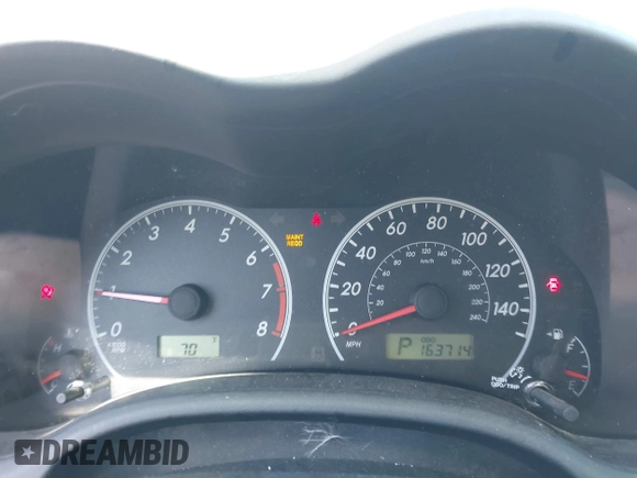 2011 Toyota Corolla L with VIN 2T1BU4EE7BC650736, listed as a IAAI auction lot 42136302 with 163,714 mi miles and . Bid and sale history available at DreamBid. Image 7.