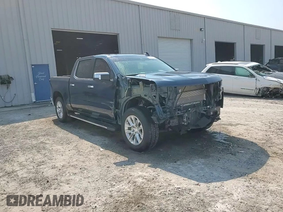 2021 Chevrolet Silverado 1500 LTZ with VIN 3GCUYGET9MG373240, listed as a Copart auction lot 75931194 with 12,585 mi miles and Salvage Title. Bid and sale history available at DreamBid. Image 14.