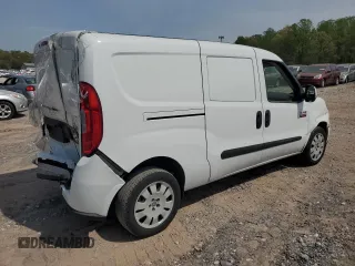2015 Ram ProMaster City Cargo Tradesman SLT with VIN ZFBERFBT2F6A88731, listed as a Copart auction lot 52618525 with 85,687 mi miles and Salvage Title. Bid and sale history available at carsss.com. Image 3.