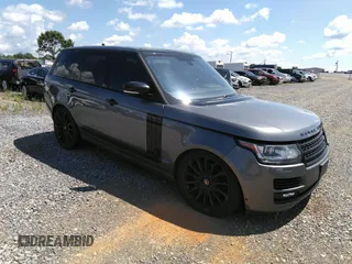 2016 Land Rover Range Rover Supercharged z VIN SALGS2EF8GA266297, wystawiony jako IAAI lot #42726635 z przebiegiem 120 108 mil mil oraz . Historia ofert i sprzedaży dostępna na DreamBid. Obrazek 1.
