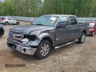2014 Ford F-150 XL with VIN 1FTFW1CT3EFB24661, listed as a IAAI auction lot 42016408 with 186,888 mi miles and . Bid and sale history available at DreamBid. Image 2.