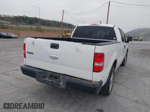 2007 Ford F-150 STX with VIN 1FTRX12W57FA45095, listed as a IAAI auction lot 41880108 with 168,216 mi miles and . Bid and sale history available at DreamBid. Image 4.