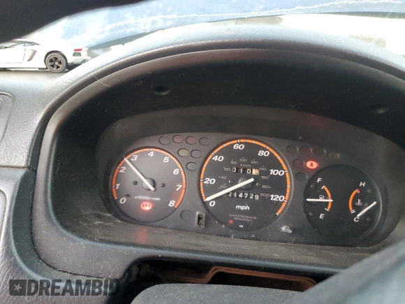 1999 Honda CR-V LX with VIN JHLRD1742XC066975, listed as a Copart auction lot 79447754 with 214,729 mi miles and Salvage Title. Bid and sale history available at carsss.com. Image 9.