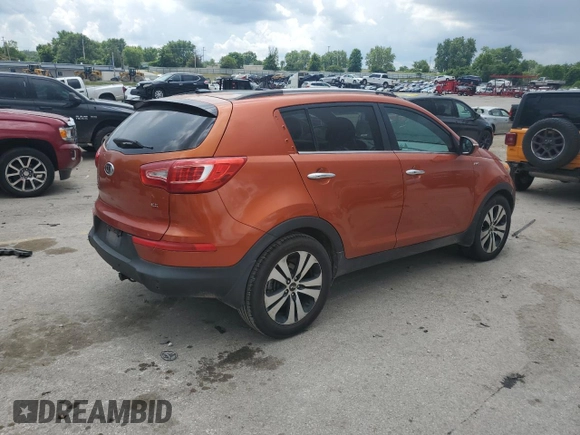 2011 Kia Sportage EX with VIN KNDPCCA2XB7097189, listed as a Copart auction lot 62690815 with 199,414 mi miles and Clean title. Bid and sale history available at DreamBid. Image 3.