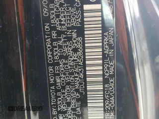 2010 Toyota Yaris с VIN JTDJT4K31A5286858, выставлен на аукционе Copart как лот 55107175 с пробегом 167 926 миль миль и Списание • Salvage title. История ставок и продаж доступна на DreamBid. Изображение 13.