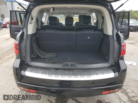 2019 Infiniti QX80 LUXE with VIN JN8AZ2ND6K9850428, listed as a Copart auction lot 71494304 with 60,426 mi miles and Salvage Title. Bid and sale history available at carsss.com. Image 13.