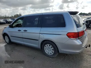 2010 Honda Odyssey LX with VIN 5FNRL3H28AB083511, listed as a Copart auction lot 55704745 with 81,218 mi miles and Salvage title. Bid and sale history available at DreamBid. Image 2.