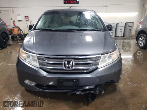 2012 Honda Odyssey EX-L with VIN 5FNRL5H69CB143572, listed as a Copart auction lot 48614255 with 114,490 mi miles and Salvage Title. Bid and sale history available at carsss.com. Image 5.