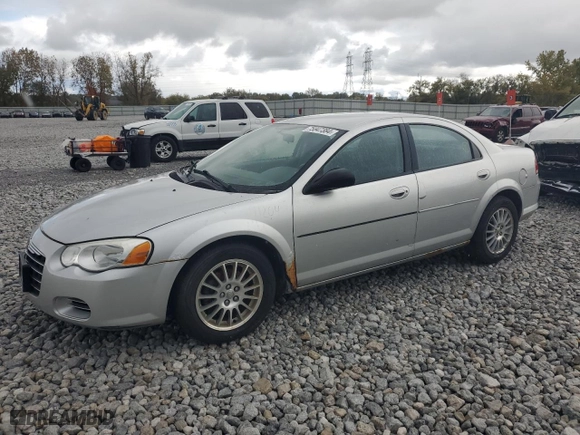 2004 Chrysler Sebring LX with VIN 1C3EL46X14N175931, listed as a Copart auction lot 75847384 with 58,746 mi miles and Clean Title. Bid and sale history available at carsss.com. Image 1.