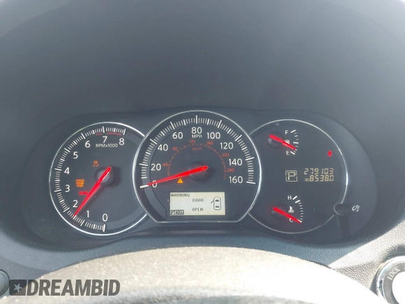 2014 Nissan Maxima S with VIN 1N4AA5AP1EC454361, listed as a IAAI auction lot 42368405 with 279,103 mi miles and . Bid and sale history available at DreamBid. Image 7.