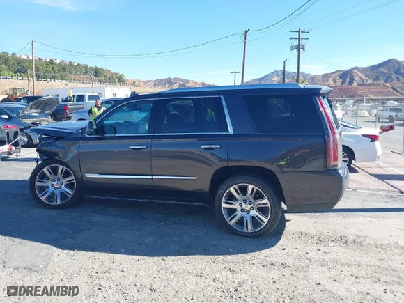 2018 Cadillac Escalade Premium Luxury with VIN 1GYS4CKJ9JR222838, listed as a IAAI auction lot 41192354 with 78,389 mi miles. Bid and sale history available at carsss.com. Image 14.