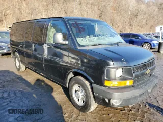 2012 Chevrolet Express Passenger 1LS with VIN 1GAZGZFA8C1191908, listed as a Copart auction lot 46998515 with 220,513 mi miles and Clean title. Bid and sale history available at DreamBid. Image 4.