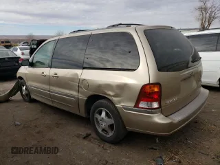 2000 Ford Windstar SEL with VIN 2FMZA5349YBB11183, listed as a Copart auction lot 41635135 with 190,631 mi miles and Salvage Title. Bid and sale history available at carsss.com. Image 2.