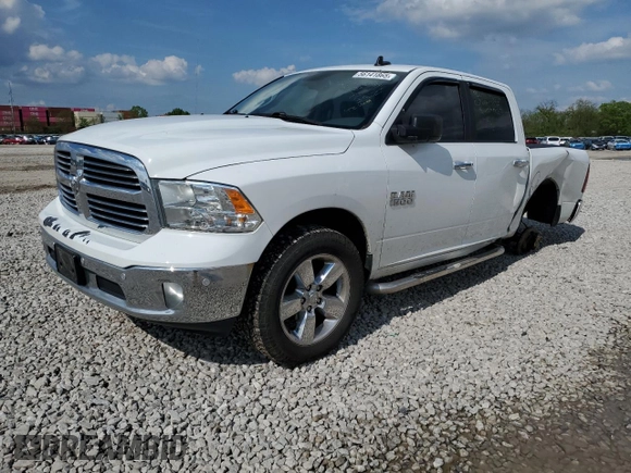 2018 Ram 1500 Big Horn with VIN 3C6RR7LG0JG196864, listed as a Copart auction lot 56141865 with 127,025 mi miles and Salvage title. Bid and sale history available at DreamBid. Image 1.