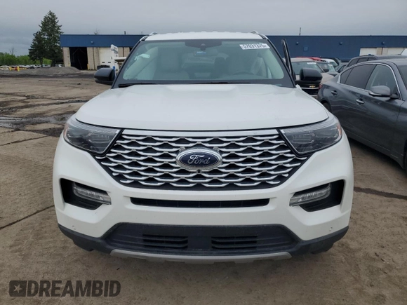 2023 Ford Explorer Platinum with VIN 1FM5K8HC2PGA06425, listed as a Copart auction lot 57031375 with 42,066 mi miles and Clean title. Bid and sale history available at DreamBid. Image 5.