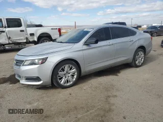 2015 Chevrolet Impala LS with VIN 2G11Z5SL7F9268694, listed as a Copart auction lot 43266585 with 134,926 mi miles and Salvage title. Bid and sale history available at DreamBid. Image 1.