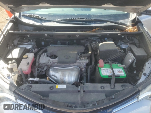 2018 Toyota RAV4 XLE with VIN 2T3RFREV2JW699448, listed as a Copart auction lot 55345975 with 46,437 mi miles and Salvage Title. Bid and sale history available at DreamBid. Image 12.