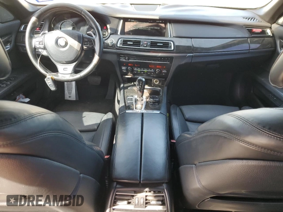 2015 BMW 7 Series 750Li with VIN WBAYE8C52FD782374, listed as a Copart auction lot 48190895 with 98,262 mi miles and Clean Title. Bid and sale history available at carsss.com. Image 8.