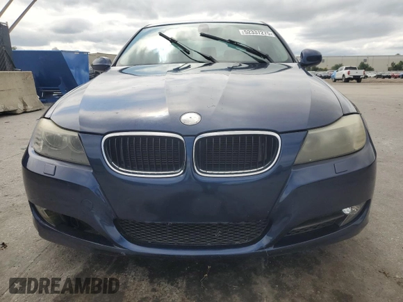 2011 BMW 3 Series 328i with VIN WBAPH7G51BNN05971, listed as a Copart auction lot 52337275 with 123,847 mi miles and Clean Title. Bid and sale history available at carsss.com. Image 5.