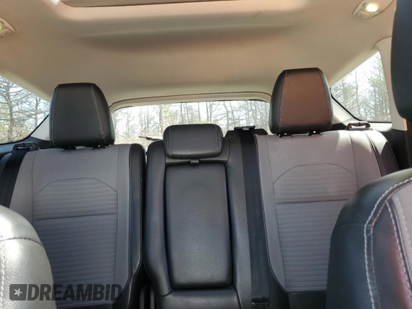2017 Ford Escape Titanium with VIN 1FMCU9J90HUB19038, listed as a Copart auction lot 53947575 with 94,462 mi miles and Salvage Title. Bid and sale history available at carsss.com. Image 10.
