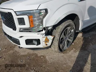 2020 Ford F-150 XL with VIN 1FTEX1EP3LKF50220, listed as a IAAI auction lot 41362614 with 37,258 mi miles. Bid and sale history available at carsss.com. Image 6.