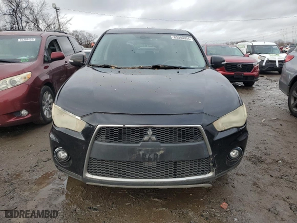2010 Mitsubishi Outlander GT with VIN JA4JT5AX1AZ014100, listed as a Copart auction lot 85090004 with 221,802 mi miles and Salvage Title. Bid and sale history available at carsss.com. Image 5.