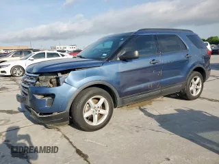 2018 Ford Explorer with VIN 1FM5K7B81JGB64728, listed as a Copart auction lot 52955935 with 122,549 mi miles and Salvage title. Bid and sale history available at DreamBid. Image 1.