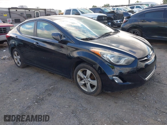 2012 Hyundai Elantra Limited with VIN KMHDH4AEXCU298643, listed as a IAAI auction lot 42252556 with 185,982 mi miles and . Bid and sale history available at DreamBid. Image 1.