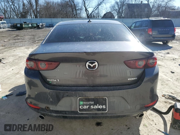 2019 Mazda 3 Premium with VIN 3MZBPAEM0KM105138, listed as a Copart auction lot 47826545 with 86,929 mi miles and Salvage Title. Bid and sale history available at DreamBid. Image 6.