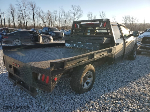 2003 Dodge Ram 1500 ST with VIN 1D7HU18D33J632841, listed as a Copart auction lot 83531124 with 0 mi miles and Salvage Title. Bid and sale history available at carsss.com. Image 3.
