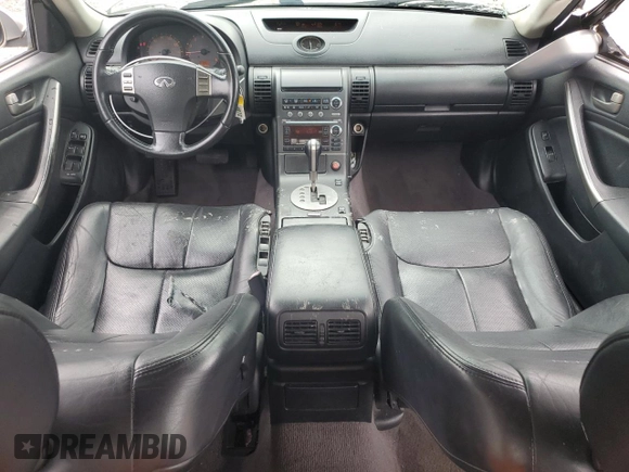 2004 Infiniti G35 w/Leather with VIN JNKCV51F24M716832, listed as a Copart auction lot 66197834 with 135,180 mi miles and Clean Title. Bid and sale history available at DreamBid. Image 8.